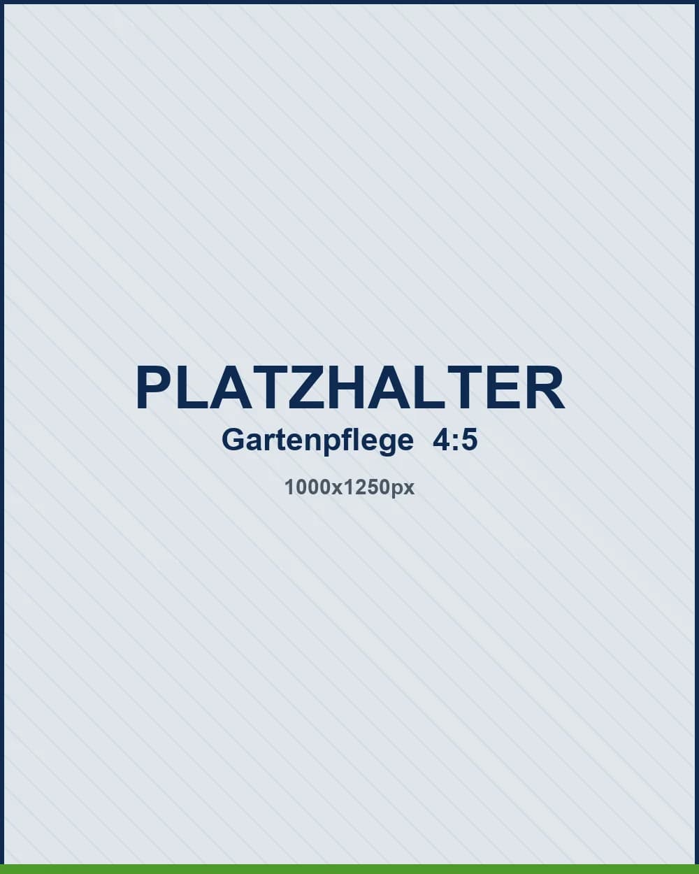 Platzhalter für ein Foto zur Gartenpflege